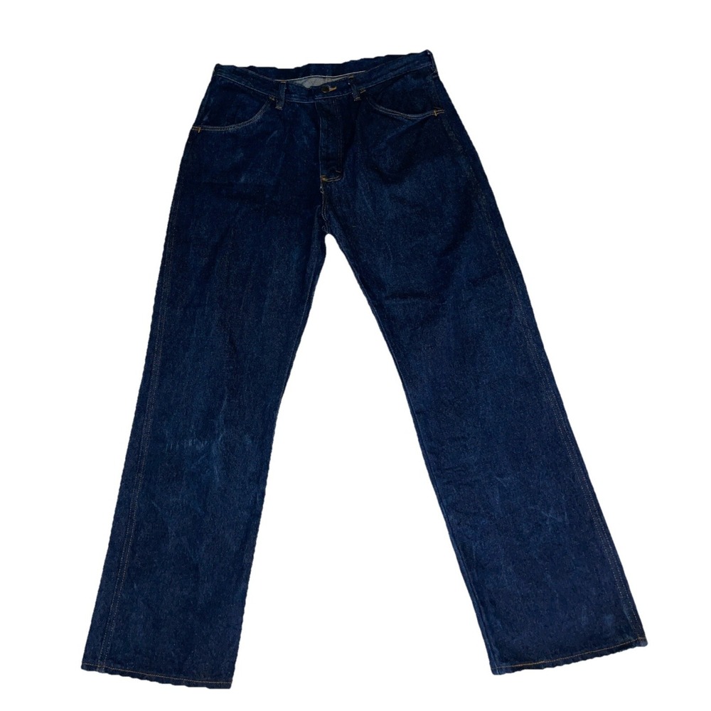 vintage Rustler mens dark blue jeans 36x30 Cowboy Rodeo Western
